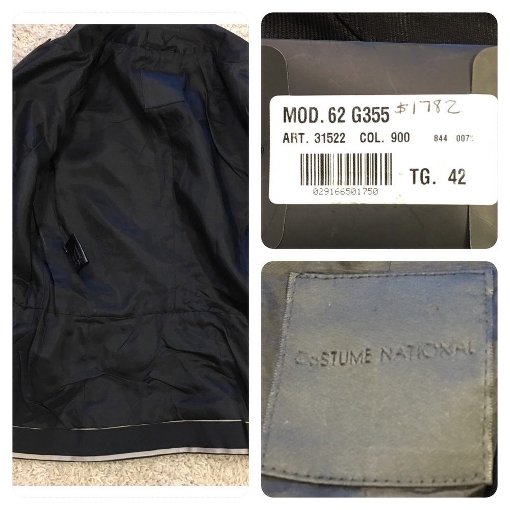 NWT! Costume National black blazer - Picture 6 of 8